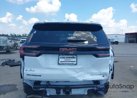 2025 GMC Acadia Fwd Elevation z USA, uszkodzony, nr VIN 1GKENKRSXSJ226491